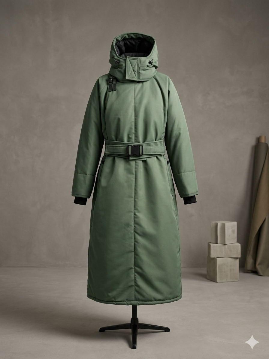 Бараан Ногоон дээлэн куртик Эрэгтэй (хавар,намар)